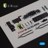 UH-34J SEA HORSE - interior 3D decals for Italeri kit