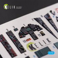 F-117A NIGHTHAWK - interior 3D decals for Hasegawa kit