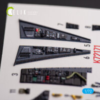 F-117A NIGHTHAWK - interior 3D decals for Academy kit