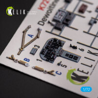 Dewoitine D.520 - interior 3D decals for Hobby 2000/Hasegawa kit
