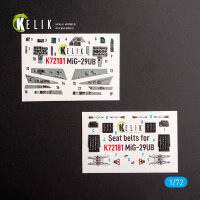 MiG-29UB - interior 3D decals for IBG models kit