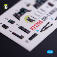 OH-1 NINJA - interior 3D decals for Aoshima kit