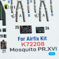 Mosquito PR.XVI - interior 3D decals for Airfix kit
