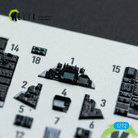 F-14D Super Tomcat - interior 3D decals for Academy kit