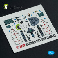 Harrier Gr1/Gr3 (Early) - interior 3D decals for Italeri kit
