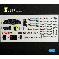WESTLAND WESSEX HC.2 - interior 3D decals for AirFix kit