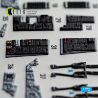 F-14D Tomcat - interior 3D decals for Tamiya
