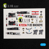 T-2C BUCKEYE - interior 3D decals for Wolfpack