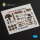 Bf-110C Early - interior 3D decals for Eduard