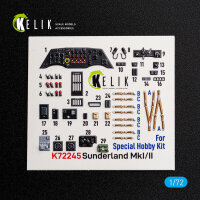 Sunderlend MkI/II - interior 3D decals for Special Hobby