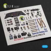 Sunderlend MkI/II - interior 3D decals for Special Hobby