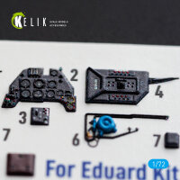 Bf-109 F-2/F-4 - interior 3D decals for Eduard