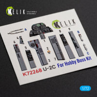 U-2C Dragon Lady - interior 3D decals for Hobby Boss