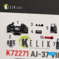 AJ-37 Viggen - interior 3D decals for Special Hobby