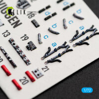 SK-37 Viggen - interior 3D decals for Special Hobby