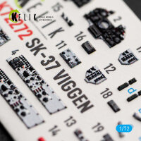 SK-37 Viggen - interior 3D decals for Special Hobby