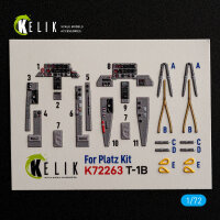 T-1B -  interior 3D decals for Platz