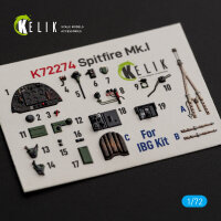 Spitfire Mk.I - interior 3D decals for IBG