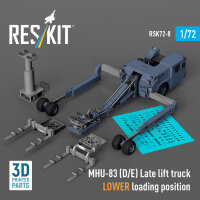 MHU-83 (D/E) Late lift truck LOWER loading position (3D...