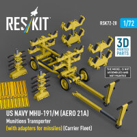 US NAVY MHU-191/M (AERO 21A) Munitions Transporter (with...