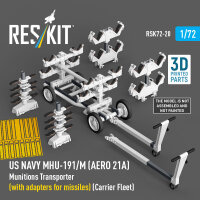 US NAVY MHU-191/M (AERO 21A) Munitions Transporter (with...