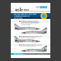 MiG-25PDS Foxbat (Red 17, Red 87, Red 89) Ukrainian Air...