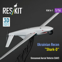 Ukrainian Recon Unmanned Aerial Vehicle (UAV) Shark-D (3D...