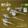 Merkava Mk.4 MG set, V.1 (2 pcs) + Machine gun mounts (2 pcs) (3D Printed) for Meng