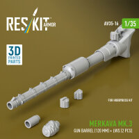 Merkava Mk.3 gun barrel (120 mm) + LWS (2 pcs) for...