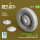 Kubelwagen typ.82 road wheels set (5 pcs) off-road tires w/front torsion bar V.2 (3D Printed) for Meng / Dragon / Tamiya