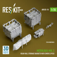Merkava Mk.3 rear hull storage baskets w/o cover (2 pcs)...