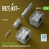 Merkava Mk.3 rear hull storage baskets w/cover (2 pcs)...
