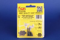 Lewis machine gun (two - with ring/bead and reflector gun sights) for Airfix