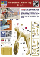 Pin-up series.A short stop.Kit No.3
