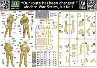 Our route has been changed! Modern War Series, kit No.1