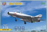 MiG-21F (Izdeliye 72) supersonic fighter