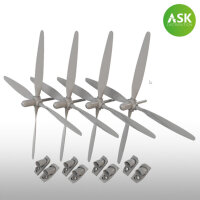 B-29 propeller set of 4 pc. and exhausts for Revell /...