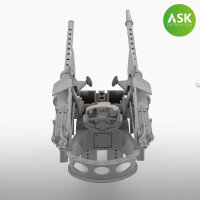 B-25 Mitchell Top Dorsal turret - gun set for HK Model