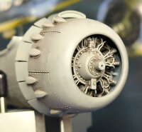 B-25 Mitchell - 2 pc. engines Cowlings for HongKong Model