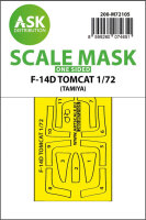 F-14D one-sided fit express mask for Tamiya