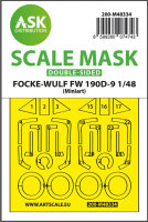 Fw 190D double-sided express fit mask for Miniart