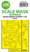 Gloster Meteor F.8/FR9 double-sided fit express mask for...