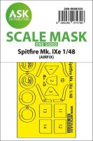 Spitfire Mk.IXe one-sided express fit mask for Airfix