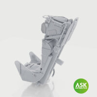 M.B. Mk.2E ejection seat excluding seat belts for Airfix