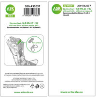 Ejection Seat - M.B Mk.2E with seat belts, without survival pack for Revell