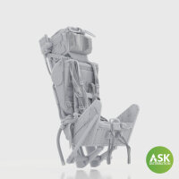 Ejection Seat - M.B Mk.2E with seat belts, with survival...