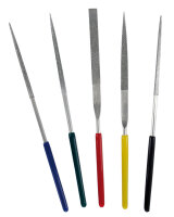 5pc diamond file set 100 mm