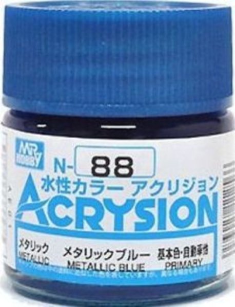 Mr Hobby -Gunze Acrysion (10 ml) Metallic Blue